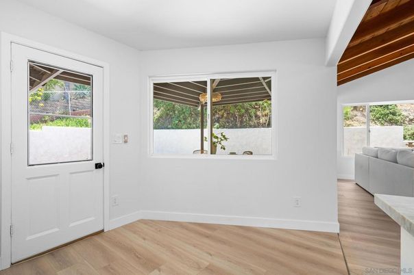 Empty room, Interior, Wood Texture Flooring