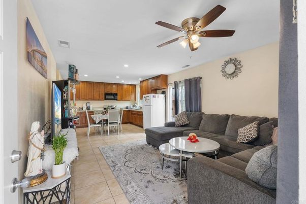 Dining room, Interior, Kitchen, Living room, Recessed Lighting