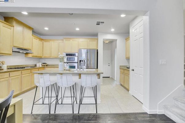 Interior, Kitchen, Recessed Lighting, Stainless Steel Appliances