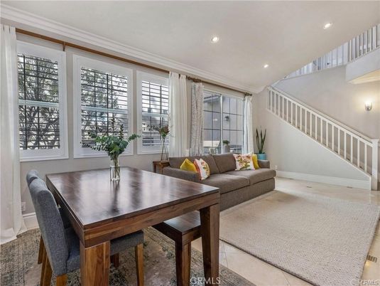Dining room, Interior, Living room, Recessed Lighting