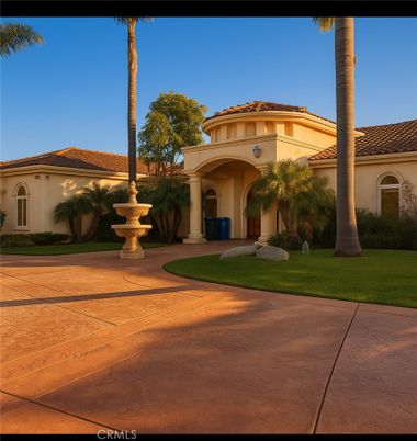 Backyard, Exterior, Facade, Mediterranean
