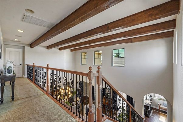 Interior, Recessed Lighting, Wooden Beams