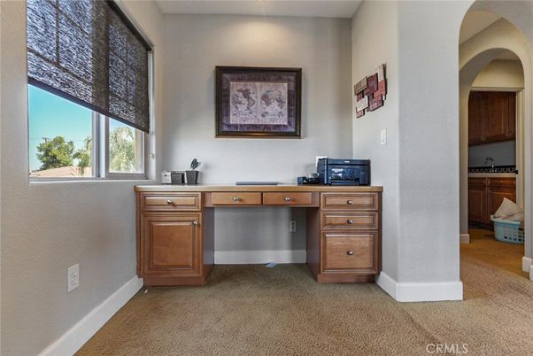 Home Office, Interior, Recessed Lighting
