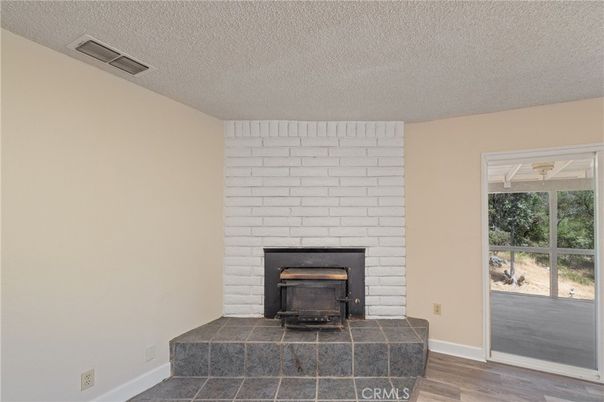Fireplace, Interior, Wood Texture Flooring