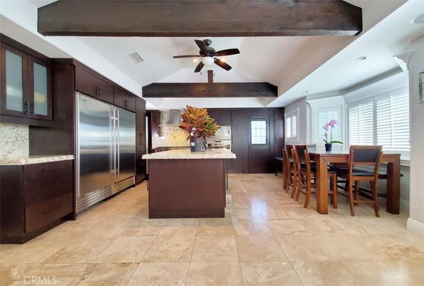 Dining room, Interior, Kitchen, Recessed Lighting