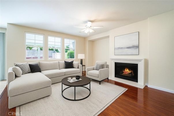 Fireplace, Interior, Living room, Wood Texture Flooring