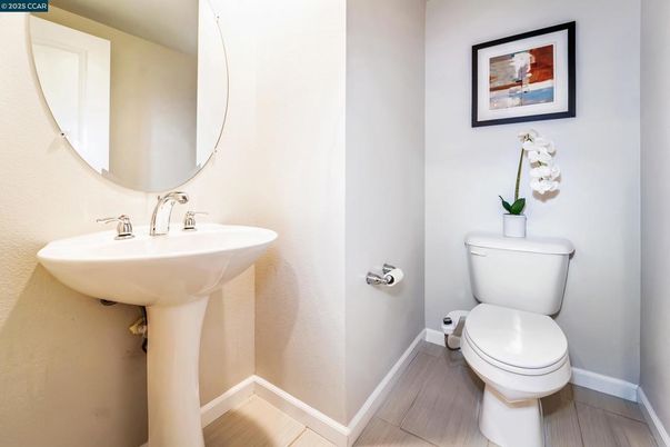 Bathroom, Interior, Wood Texture Flooring