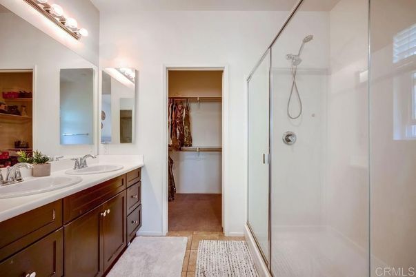 Bathroom, Dual Sink Vanities, Glass Shower, Interior, Walk-in Closets