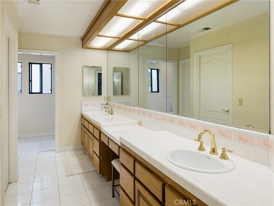 Bathroom, Dual Sink Vanities, Interior, Tile Countertops