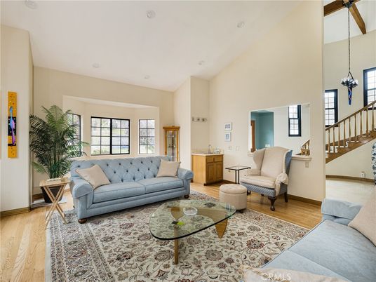 Interior, Living room, Pendant Lights, Wood Texture Flooring
