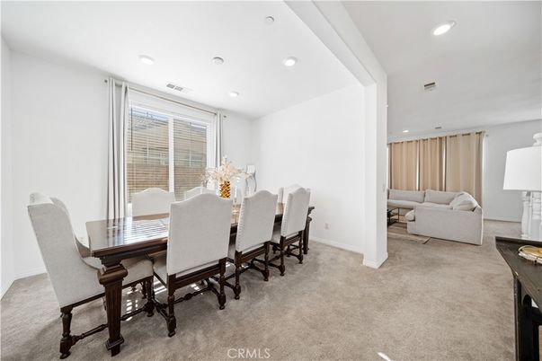 Dining room, Interior, Living room, Recessed Lighting