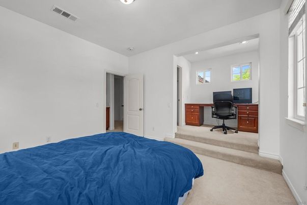 Bedroom, Home Office, Interior, Recessed Lighting