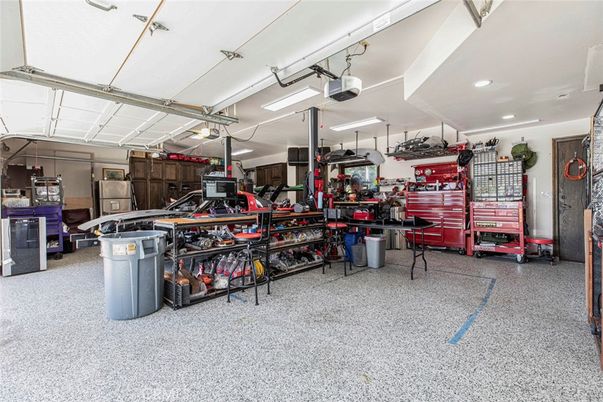 Garage, Interior, Recessed Lighting
