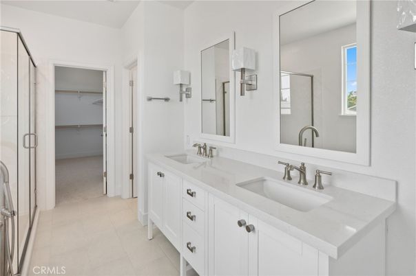 Bathroom, Dual Sink Vanities, Interior, Walk-in Closets