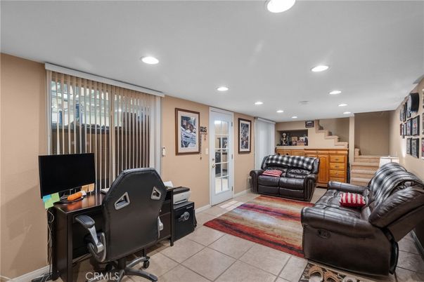 Home Office, Interior, Recessed Lighting