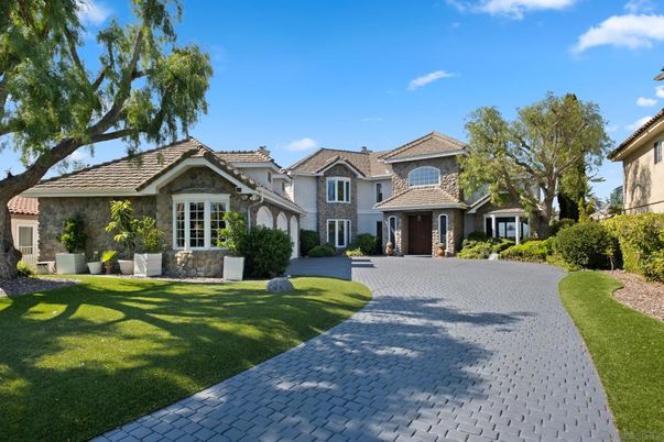 Backyard, Exterior, Facade, Mediterranean