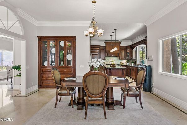 Dining room, Interior, Kitchen, Pendant Lights, Recessed Lighting