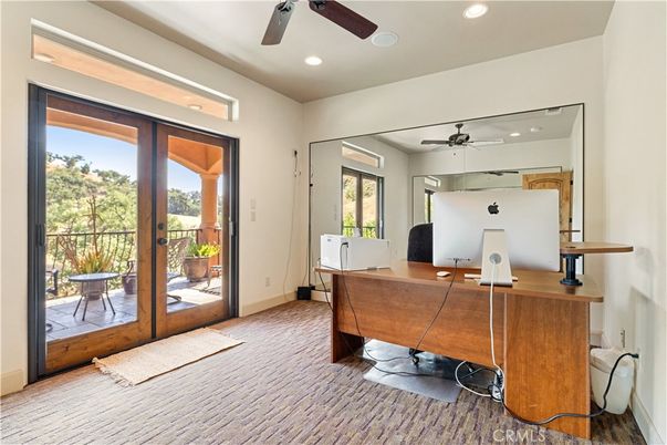 Home Office, Interior, Recessed Lighting