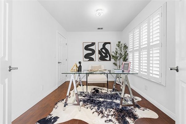 Home Office, Interior, Wood Texture Flooring