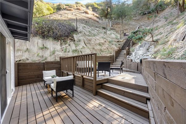 Exterior, Wood Texture Flooring