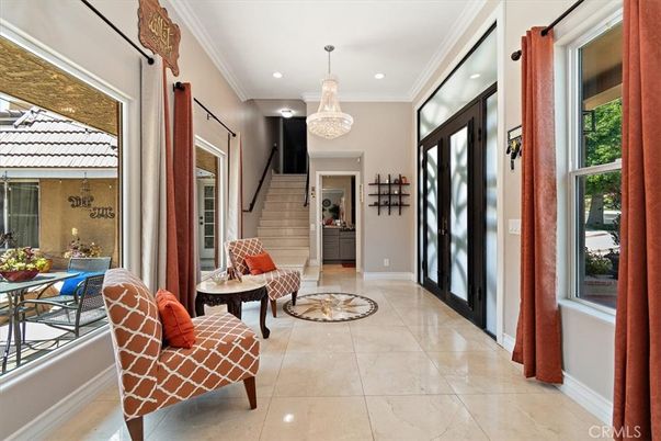 Chandelier, Interior, Recessed Lighting