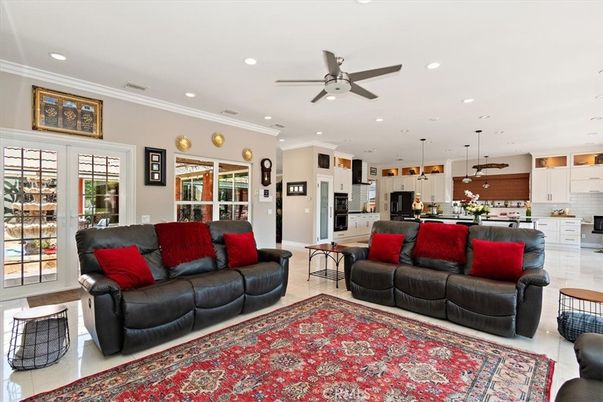 Interior, Kitchen, Living room, Pendant Lights, Recessed Lighting