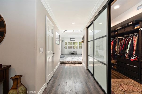 Interior, Recessed Lighting, Walk-in Closets, Wood Texture Flooring