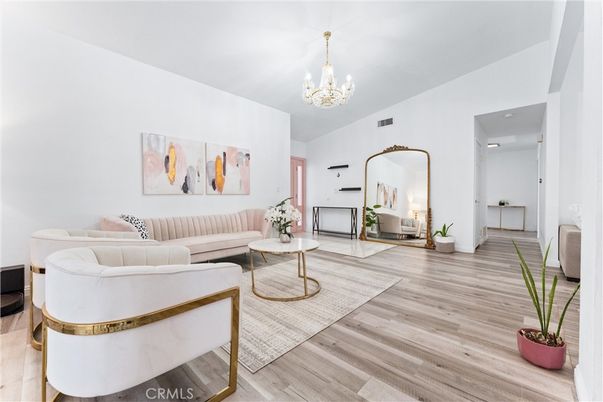 Chandelier, Interior, Living room, Wood Texture Flooring