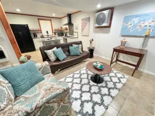 Interior, Kitchen, Living room, Recessed Lighting, Stainless Steel Appliances