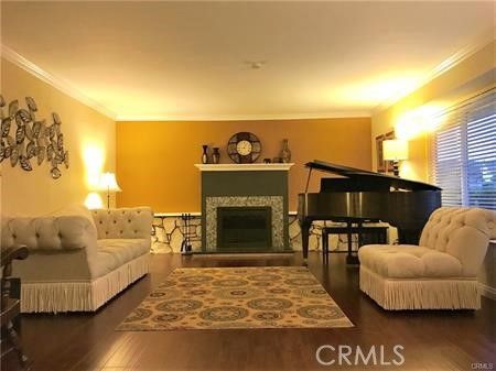 Fireplace, Interior, Piano, Wood Texture Flooring