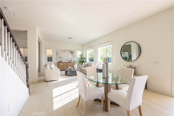 Dining room, Interior, Living room, Recessed Lighting