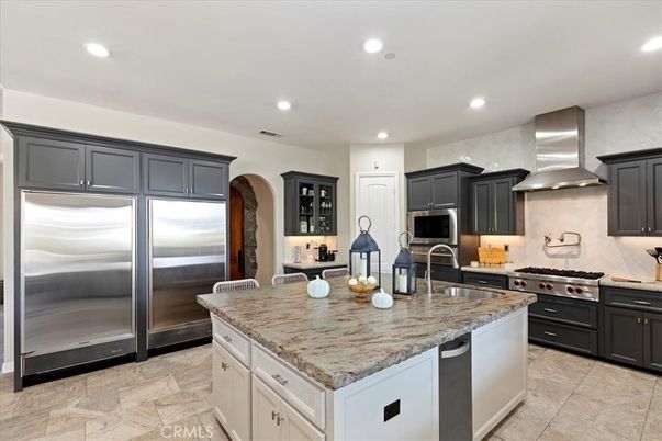 Interior, Kitchen, Recessed Lighting, Stainless Steel Appliances