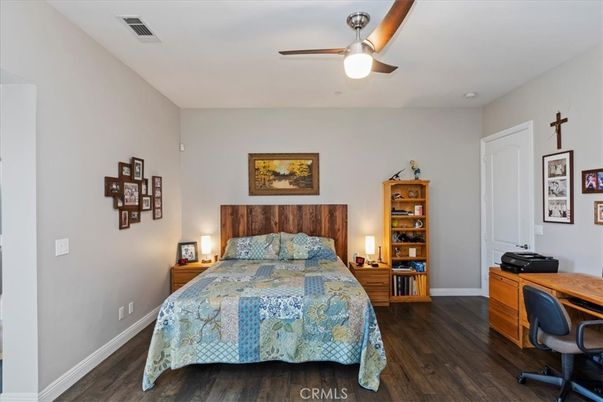 Bedroom, Home Office, Interior, Wood Texture Flooring
