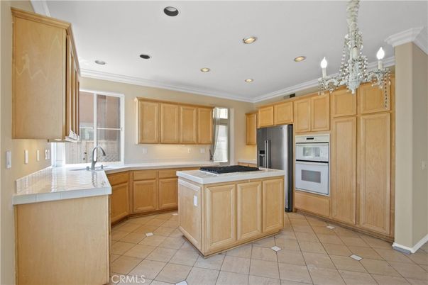 Interior, Kitchen, Recessed Lighting, Tile Countertops