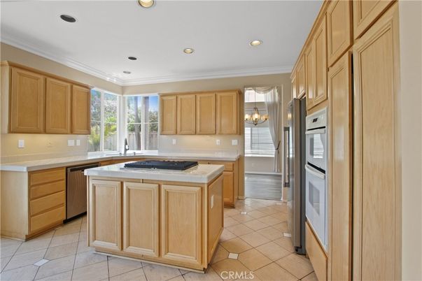 Chandelier, Interior, Kitchen, Recessed Lighting