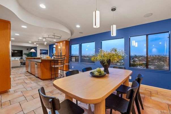 Dining room, Interior, Kitchen, Pendant Lights, Recessed Lighting