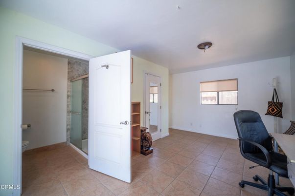 Bathroom, Glass Shower, Home Office, Interior