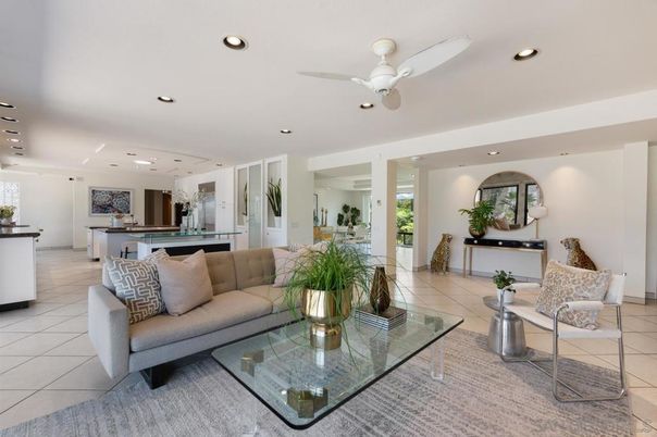 Interior, Kitchen, Living room, Recessed Lighting