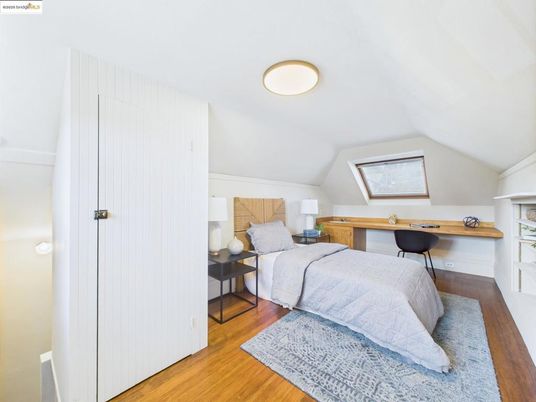 Bedroom, Home Office, Interior, Wood Texture Flooring