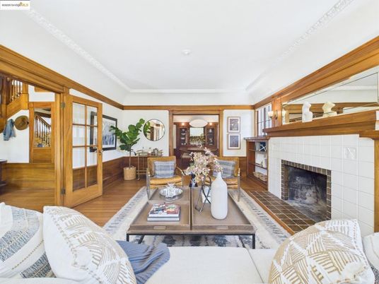 Fireplace, Interior, Living room, Wood Texture Flooring