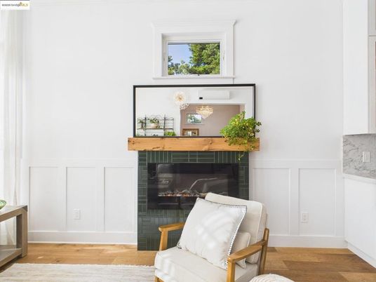 Fireplace, Interior, Wood Texture Flooring