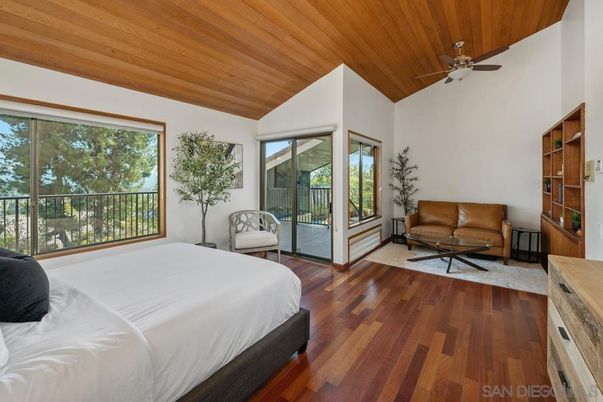 Bedroom, Interior, Wooden Ceilings, Wood Texture Flooring