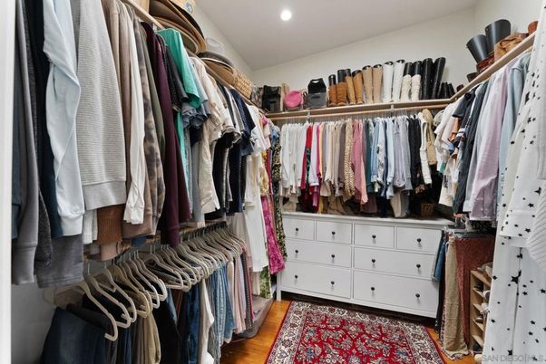 Interior, Recessed Lighting, Walk-in Closets, Wood Texture Flooring