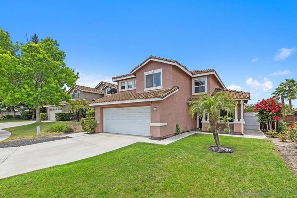 Attached, Backyard, Exterior, Facade, Mediterranean