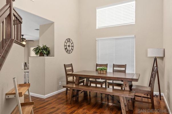 Dining room, Interior, Wood Texture Flooring