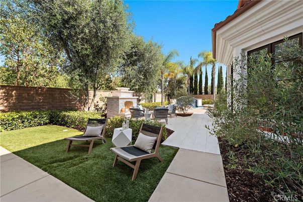 Backyard, Exterior, Fireplace