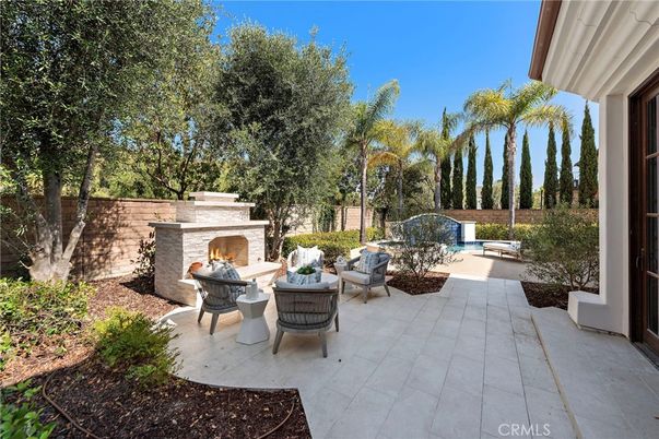 Backyard, Exterior, Fireplace