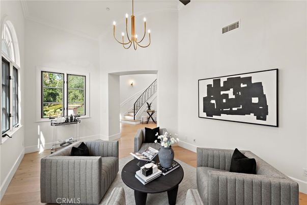 Chandelier, Interior, Living room, Wood Texture Flooring