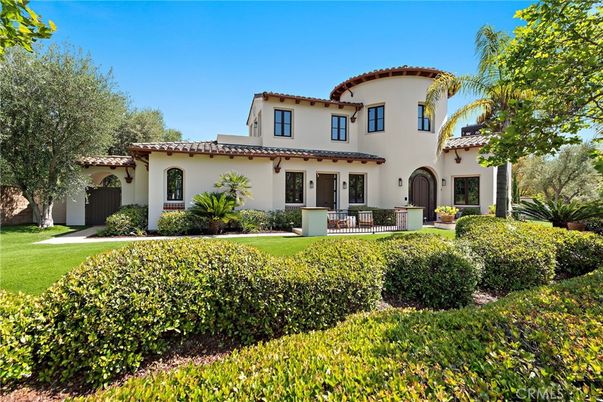 Backyard, Exterior, Facade, Spanish Mediterranean