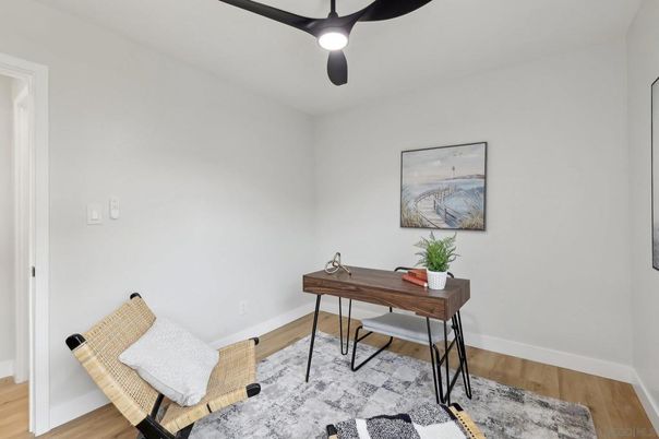 Home Office, Interior, Wood Texture Flooring